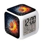 Cointone Led Alarm Clock Rugby Foot