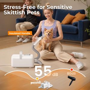 Pecute Dog Hair Dryer – Portable Pet Grooming Blower