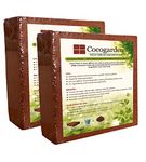 Cocogarden Cocopeat for Plants 10kg Block - Expands up to 150 litres of Powder | Garden Soil | for Potting Mixture Home Terrace Gardening and Potted Plants