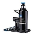 Draper 99769 Hydraulic Bottle Jack, 12 Tonne, Black, Heavy Duty Commercial and Industial Lifting Tool