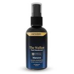 Menhood The Walker- Natural Foot Spray | Antifungal Foot Deodorant | Athletes Foot Spray | Removes After Shoes Smell, All Day Freshness, Prevents Cracked Heals, No Stinking Feet | 100 ML (Pack of 1)