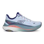 Skechers Women MAX Cushioning Propulsion Black Lace Up Running Shoes