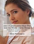 200 + Companies that Pay you to Work from Home: Legit Work at Home Job Listings