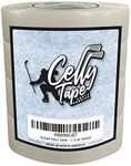 CellyTape Hockey Clear Poly Tape 4 - Pack, Clear Strong Adhesive for Ice Hockey shin Pads, Guards and Socks. Easy Tearing pro Tape Made in USA.