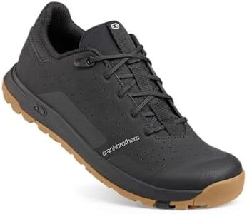 Crankbrothers Unisex-Adult Stamp Trail Lace Mountain-Biking-Shoes, Black, 10