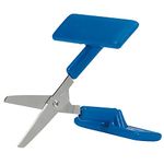 Peta Easi-Grip Push Down Table Top Scissor 45mm Blade - Great for Children, Kids with Poor Hand Control, Weak Hand Strength and Tremors - for Home and School