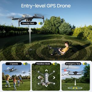 Holy Stone HS110G GPS Drone – 2K HD Camera, Beginner Friendly
