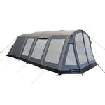 Berghaus Telstar 5 Nightfall Tent for 5 People with Porch and Bedrooms, Separate Living Area, 5 Man, Easy to Pitch, Sewn In Groundsheet, Spacious, Family Camping, Festivals, 6000mm HH, Grey