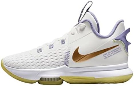 Nike Lebron Witness CQ9380-102 Mens Basketball Shoes (Summit White/MTLC Bronze)