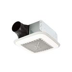 Broan-Nutone 791LEDM Invent Series Single-Speed Fan with LED Light, Ceiling Room-Side Installation Bathroom Exhaust Fan, Energy Star Certified, 1.5 Sones,