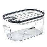 Anova Culinary ANTC01 Sous Vide Cooker Cooking container, Holds Up to 16L of Water, With Removable Lid and Rack