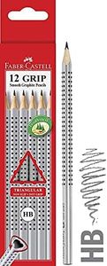 Faber-Castell Grip 2001 Triangular Graphite Pencils HB, Box of 12, (11-317000_12)