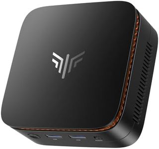 KAMRUI Pinova P1 Mini PC Computer, AMD Ryzen 3300U Processor, 16GB DDR4 RAM 256GB M.2 SSD, Mini Desktop Computer Support Triple 4K, USB-C, WiFi, Bluetooth, Ethernet, HTPC for Business, Education, Home