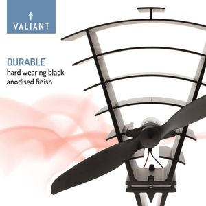 Valiant Vanquish Stove Fan – Heat Powered, Silent Operation
