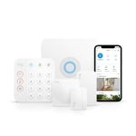 Ring Alarm Pack - S by Amazon | Smart home alarm security system with optional Assisted Monitoring - No long-term commitments | Works with Alexa