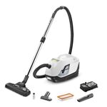 Kärcher DS 6 Water Filter Vacuum Cleaner, 650W, 240V, HEPA 13 Filter, Motor Protection & Water Filter Technology, for Hard Floors, Carpets, Upholstery, Corners & Hallways, German Tech, 2L Tank