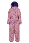 Mountain Warehouse Cloud Kids Waterproof Snowsuit Coral (Printed) Kids 3-4 Yrs (98-104 cm)