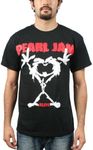 Pearl Jam Stick Man Men's T-Shirt - Black (Large)