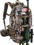 YVLEEN Hunting Backpack, Durable Camo Hunting Packs for Men, Large Capacity Hunting Day Pack for Rifle Bow Gun