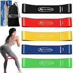 ACTIVE FOREVER Resistance Band, Pull up Assist Band, Fitness Band, Suitable for Muscle Stretching, Yoga, Exercise(Colored)