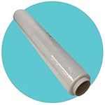 Triplast 1 Roll x 400mm Clear Pallet Stretch Wrap | Standard Core, 17mu Thick, Industrial Strength | Shrink Wrap, Cling Film, Plastic Wrap | Packaging for Removals, Industrial & Warehouse Use