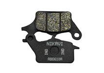 NIKAVI DP12 Front Brake Disc Pad Compatible for Yamaha Cynigus Ray ZR/FASCINO/RAY/RAY ZR/SZ/SALUTO/SZR (10)