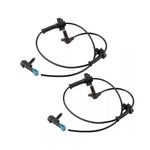 2Pcs Rear Left or Right ABS Wheel Speed Sensor Compatible with Gmc Yukon XL 1500 for Escalade Escalade ESV EXT for Avalanche Suburban 1500 Tahoe Replaces 15121067 ALS1464 5S7976 SU9442