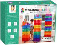 MegagonTiles 110PCS Premium Magneti