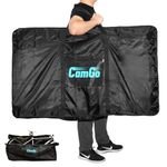 CamGo Folding Bike Travel Bag Bicycle Carrier Case Outdoors Carrying Bag 26inch Bike, Black (Black, 26 inch)