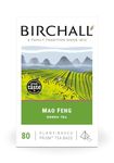 Birchall Tea Bags, Mao Feng Green Tea, Antioxidants Green Tea Bags Bursting with Full Flavour, Perfect Vegan Tea Gifts, Pack of 80 Plant-Based Prism Tea Bags