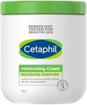 CETAPHIL Moisturising Cream 550g, Hydrating Moisturiser For Dry To Very Dry, Sensitive Skin, Body Cream Completely Restores Skin Barrier In 1 Week, Fragrance Free, Dermatologist Tested