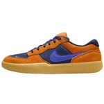 Nike SB Force 58 Skate Shoes (CZ2959-003, Photon Dust/Photon Dust/White/Black), Monarch/Midnight Navy/Gum Light Brown, 9.5