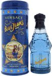 Versace Blue Jeans EDT Mens Gents Fragrance Aftershave Cologne 75ml with Free Fragrance Gift