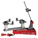 GAMMA Progression II 602: 360 Degree Rotation Tabletop Racquet Stringer Machines with Stringing Accessories/Racket String Tools - Machine Strings Racquetball, Squash, Tennis or Badminton Rackets