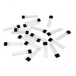 JZK 20pcs TO-92S Bipolar Hall Effect Sensor 41F, Magnetic Detector SS41F 3 Pins Hall Sensor, 41F Hall sensor chip 3pin