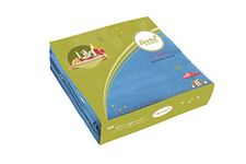 Beeta Plain Clothlike Dinner Paper Napkin Tissue (Assorted or Identical Colors) (Pack of 3)- Super Thick Clothlike Tissue Paper- 75 Super Thick absorbent Napkins- 100% Natural Cellulose Fiber