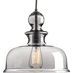 Progress Lighting P5332-143 Staunton One-Light Pendant, Graphite