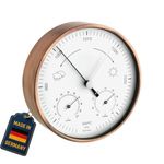 TFA Dostmann Blooming Weather 20.2027.51 Copper Analogue Outdoor Weather Station - Copper