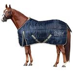 Horses, Winter Blanket Warm Walk, Padded, Soft, Comfortable, Ideal for Box, Resistant, with Cross Straps (162 cm)