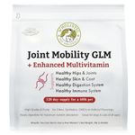 Wholistic Pet Organics Joint Supplement: Joint Mobility with Green Lipped Mussel Daily Joint Health Supplements for Dogs - Dog Glucosamine Powder with MSM, Probiotics, Vitamins, Minerals - 4 Lb