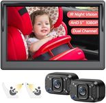 Itomoro Baby Car Camera, Dual Chann