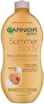 Garnier Skinactive Body Garnier Summer Body Gradual Self Tan Moisturiser Light, Hydrating Tanning Lotion for a Glowing Sunkissed Tan 250 ml