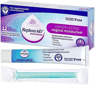 3 Pack Replens MD Post-Menopause Vaginal Moisturiser - 12 Applications (Packaging May Vary)