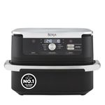 Ninja Foodi FlexDrawer Air Fryer, Dual Zone with Removable Divider, Large 10.4L Drawer, 7-in-1, Air-Fryer Uses No Oil, Air Fry, Roast, Bake, Max Crisp, Non-Stick Dishwasher Safe Parts, Black AF500UK