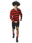 Rubie's 810240XL000 Dennis The Menace Beano Adult Fancy Dress, XL