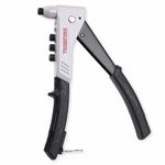 BUILDSKILL 10.5 Inch Heavy Duty Rivet Gun with 4 Interchangeable Nozzles | Ergonomic body | TPR Soft Grip | Tool-Free Operation | Compact & Durable Riveting Machine for Metalwork, Automotive & DIY Use