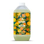 Faith In Nature Natural Grapefruit & Orange Shampoo, Purifying For Oily Hair & Scalp, Vegan & Cruelty Free, No SLS, Silicones or Parabens, 5L Refill Pack