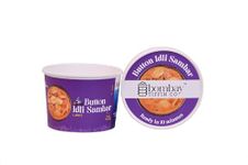 BOMBAY TIFFIN CO Freeze Dried Ready to Cook Button Idli Sambar - JAIN | 100% Natural, No Additives, Ready under 10 minutes (60g)