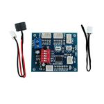 DEVMO DC 12V 5A PWM 4 Wires PC CPU Fan Thermostat Automatic Temperature Control Speed Controller Board Speed Controller Temperature Probe Buzzer Compatible with Ar-duino Heat Sink HW-585