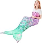 WERNNSAI Mermaid Tail Blanket - Mer